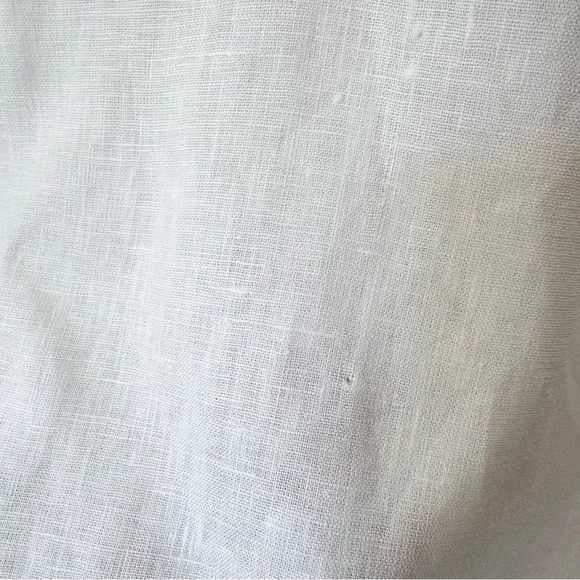 NWT Reformation Hamley Linen Mini Dress White 2 - Picture 12 of 16